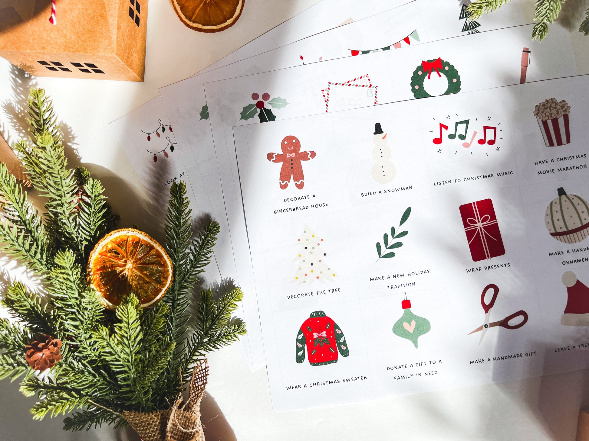 32 Printable Advent Activity Cards