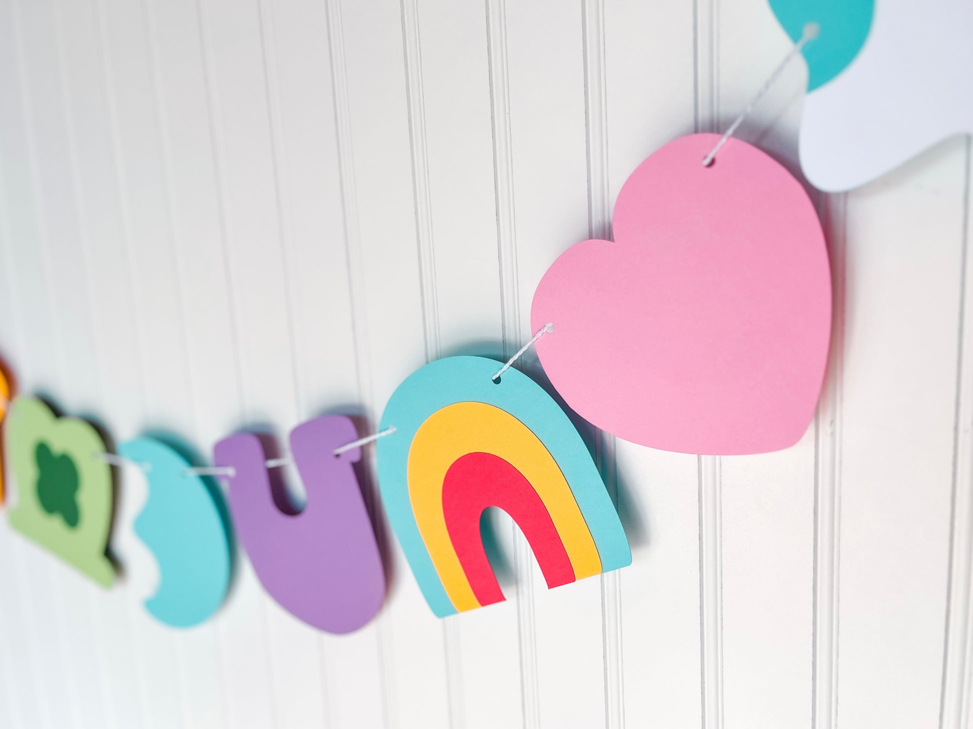 Lucky Charms Marshmallow Paper Banner