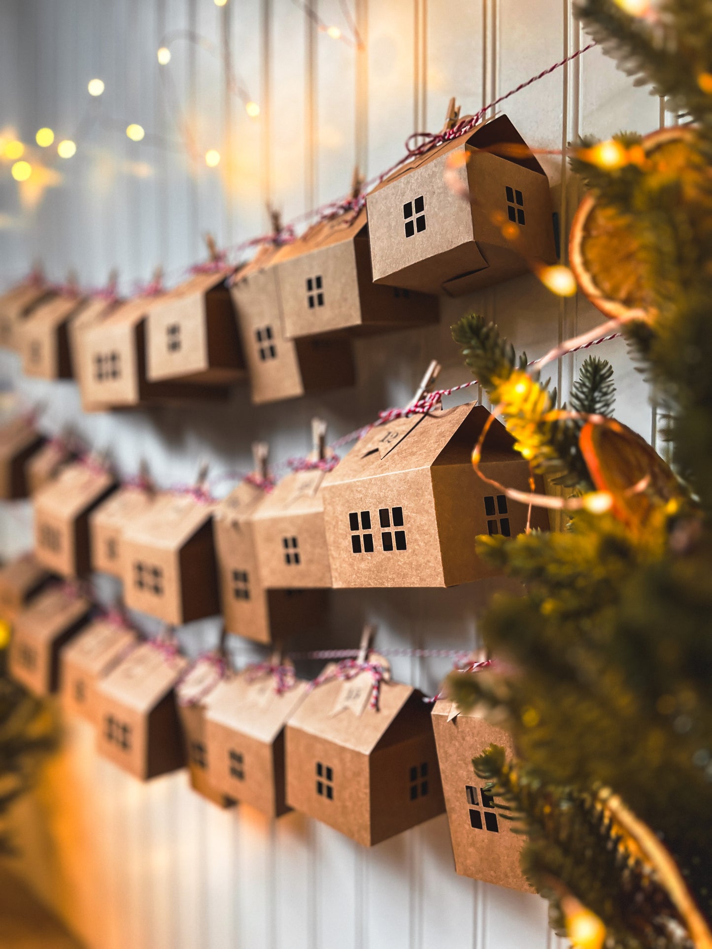 eco friendly paper advent calendar