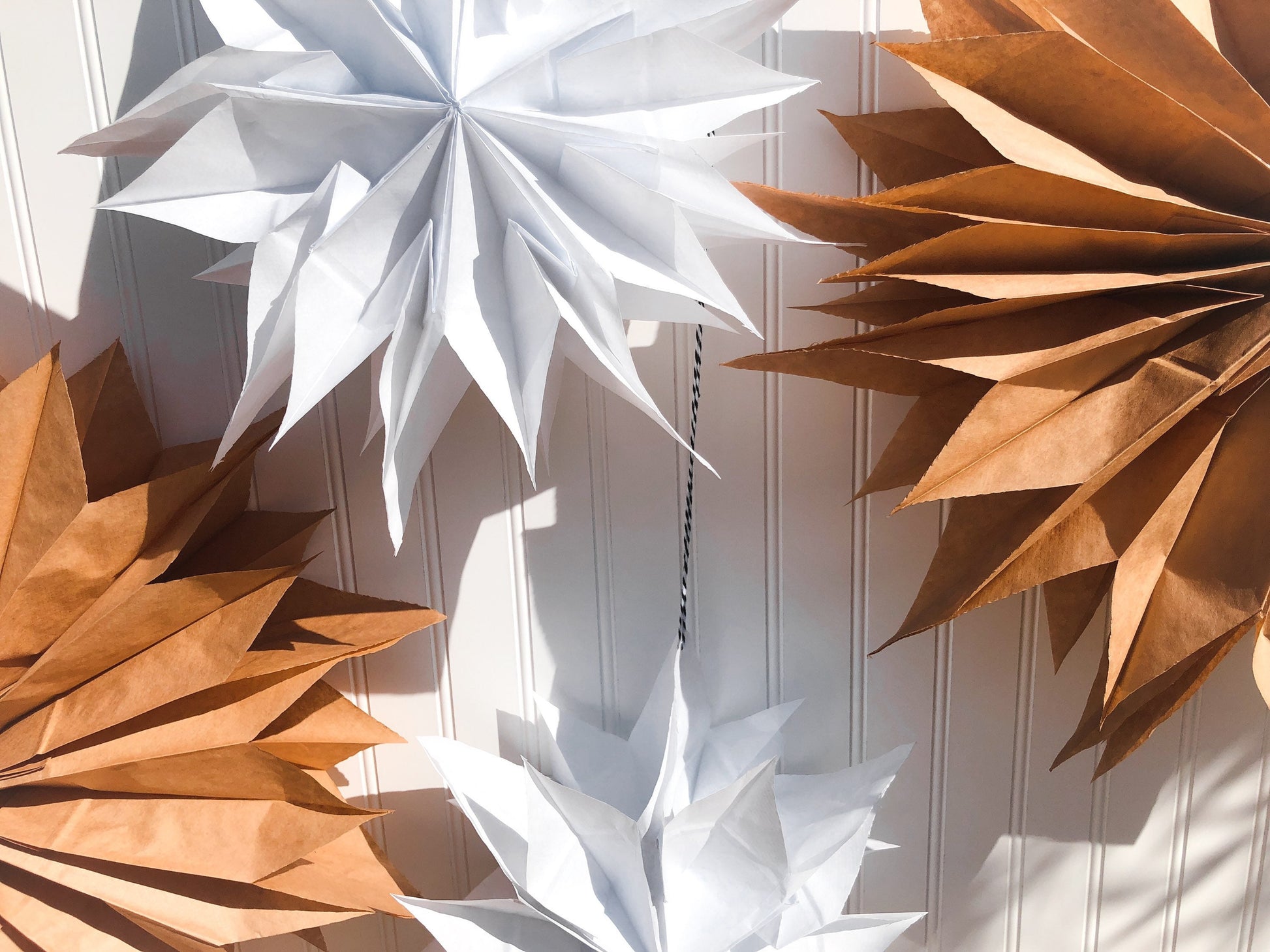 Paper Bag Stars, Set of 2 or 4