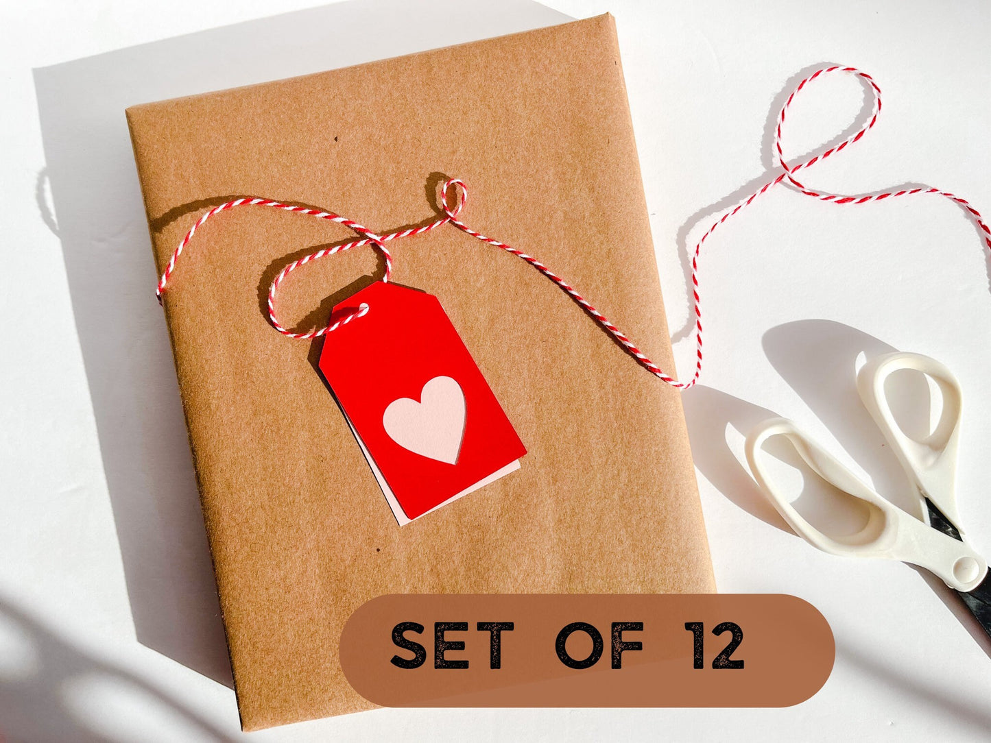 Heart Gift Tags, Set of 12