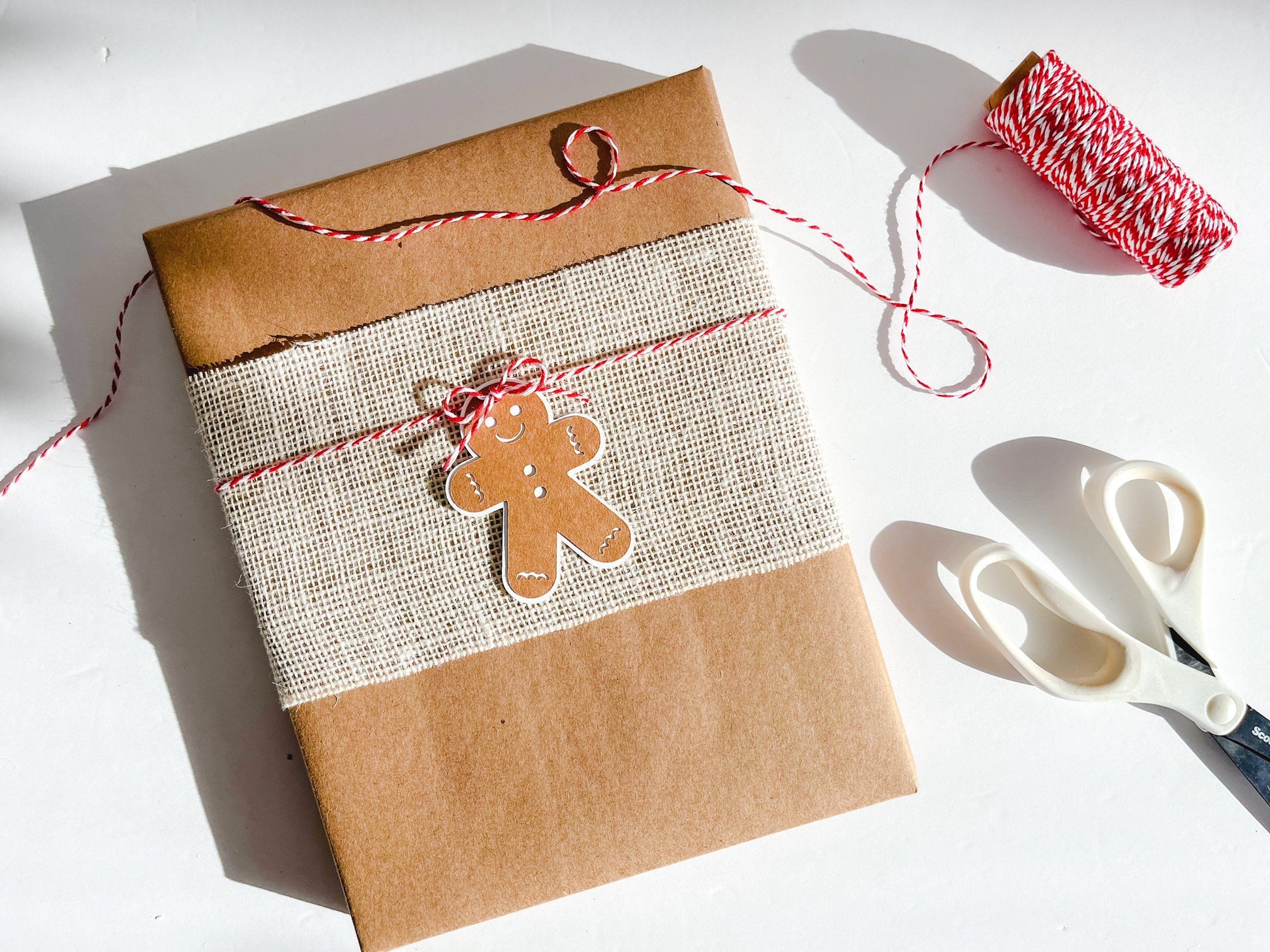 Gingerbread Man Kraft Paper Gift Tags, Set of 12 – allwedontsay